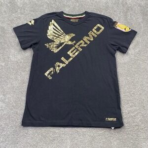 Lotto Palermo FC Soccer Women's T Shirt‎ Size Medium Black